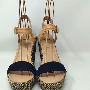 Vince Camuto Ankle Strap Platforms Size 10